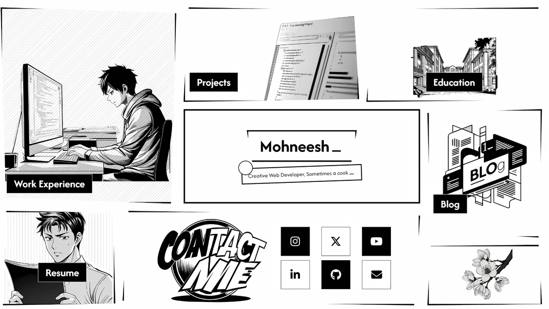 Portfolio 2024 - Manga Style